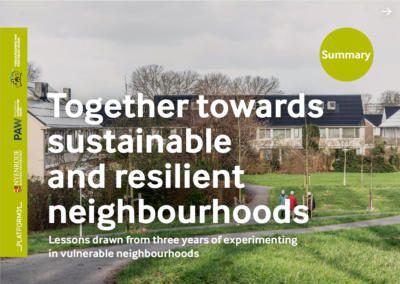 Towards Sustainable and Resilient Neighbourhoods - Summary EN
